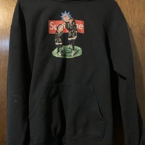 Rick and morty supreme hoodie